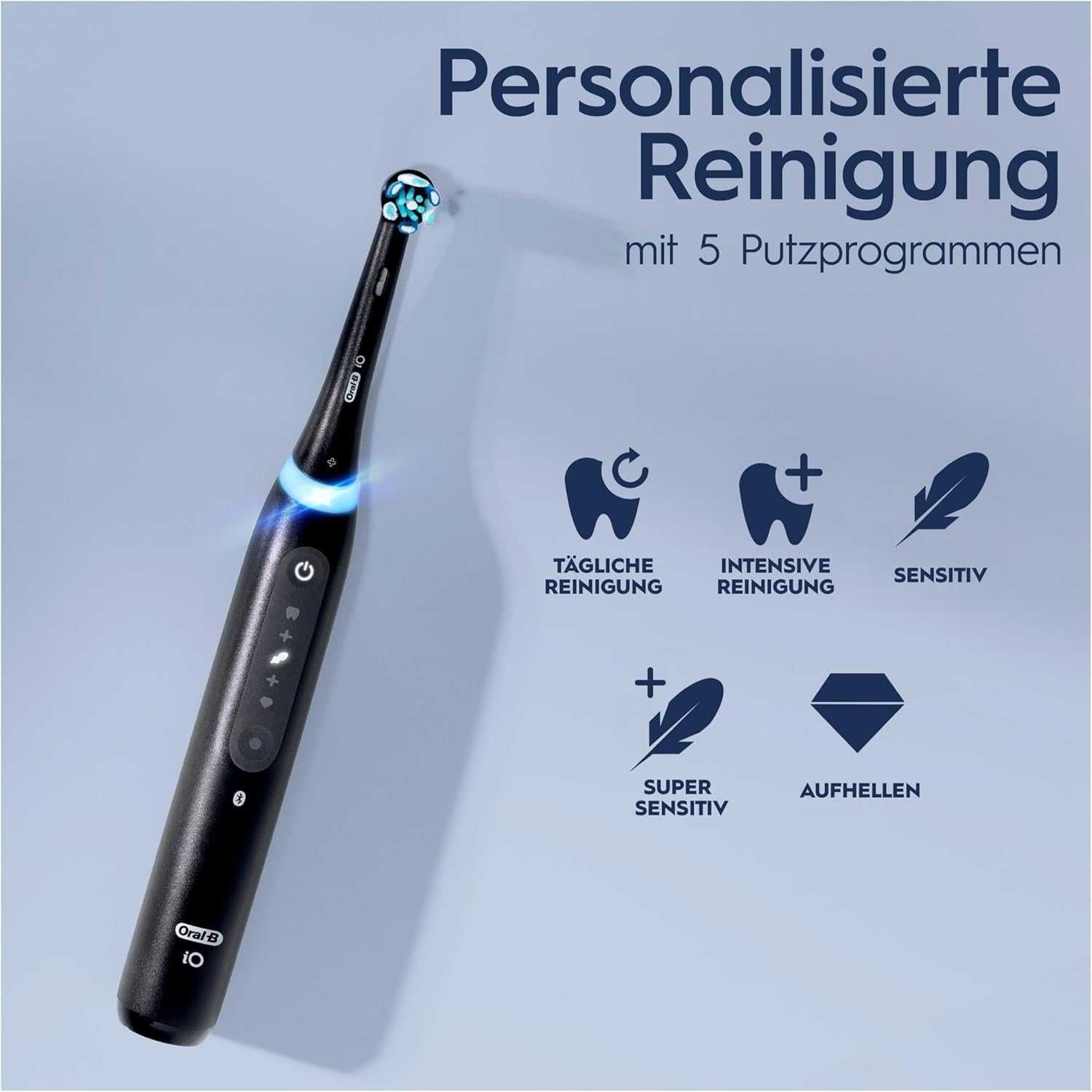 Oral-B iO Series 5 Plus Електрическа четка за зъби, + 3 резервни глави