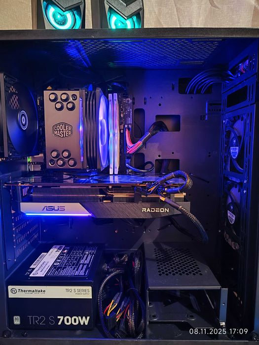 Геймърски i5 14400f,RX 6700 XT 12GB,RAM 16GB DDR4 3000,SSD 512GB NVME