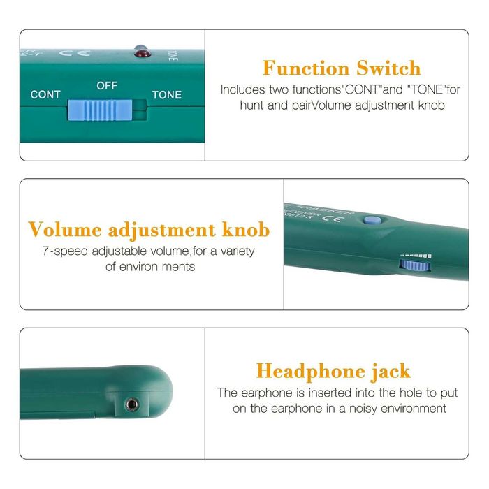 Tester detector urmaritor cabluri,Detector rupere a cablurilor Gobesty