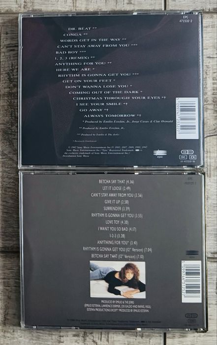 Cd-uri originale - Gloria Estefan (8 albume + 2 compilatii)