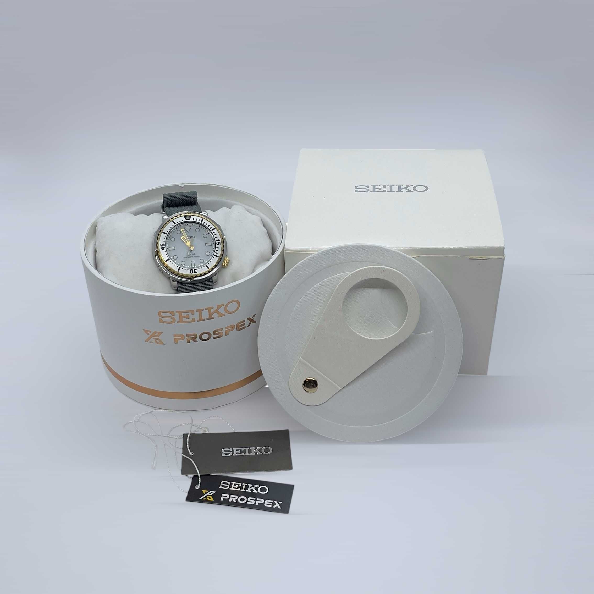 Часовник Seiko Prospex Solar - navy strap - БАРТЕР