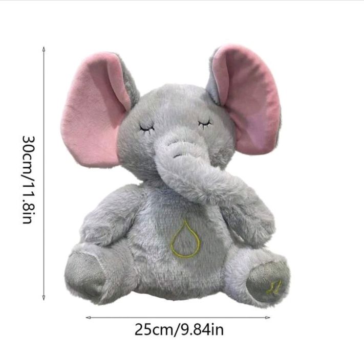 Elefant de plus cu sunete de leagăn