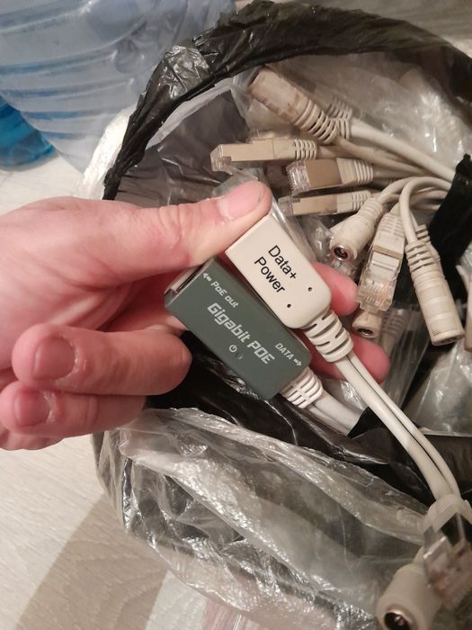 Poe инжектор Пое адаптер 1 гб