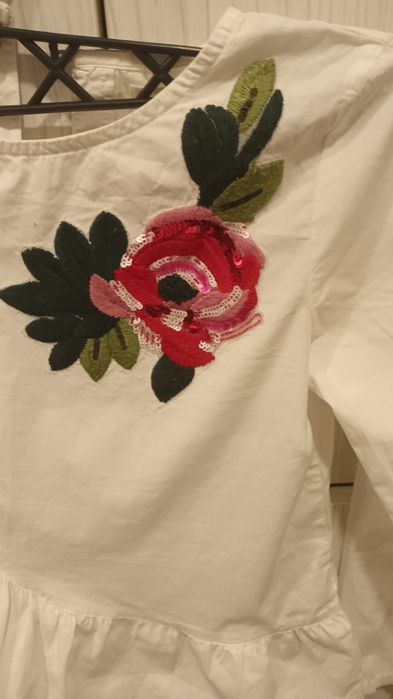 Bluziță zara și vestuță de blăniță zara mărime 134