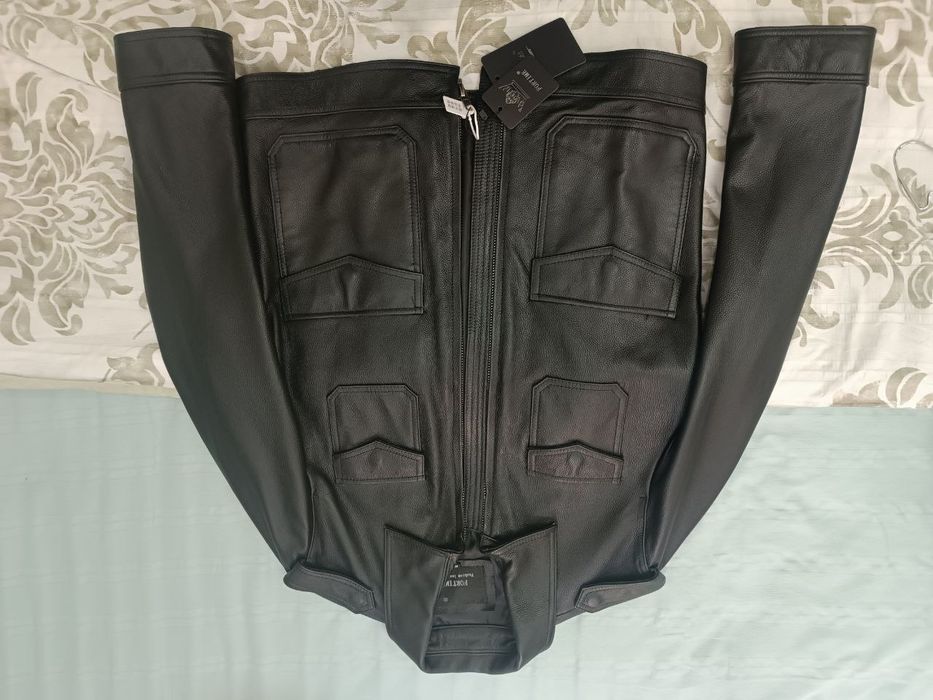 Мужская кожаная куртка