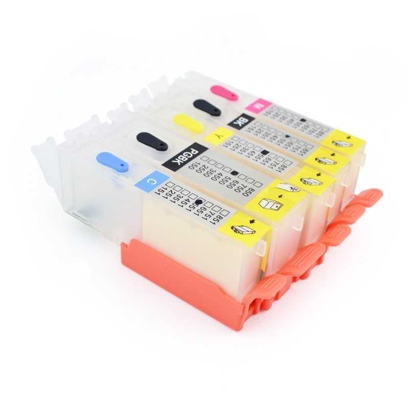 Cartuse reincarcabile pentru canon PGI-550 CLI-551