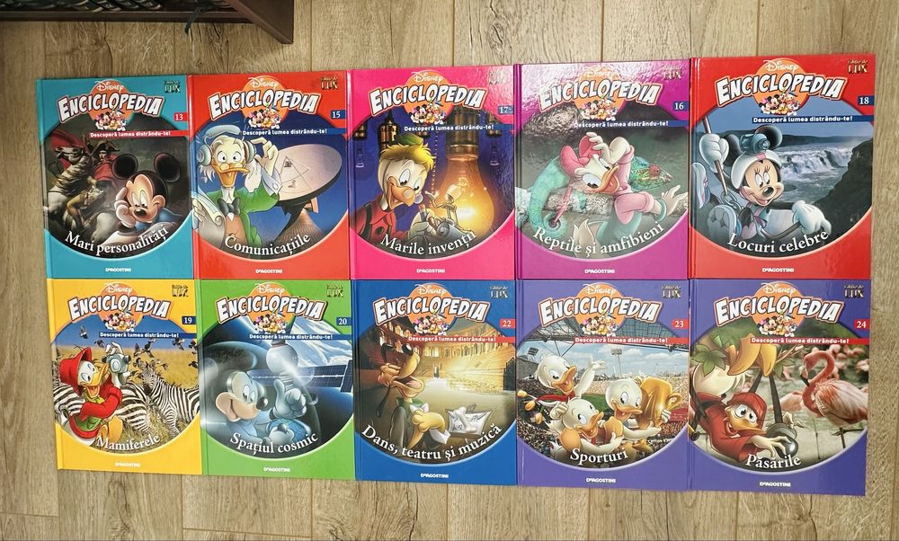 25 de enciclopedii Disney
