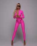 Salopete cu Efect Modelator – Lycra, Piele, Texturi Premium