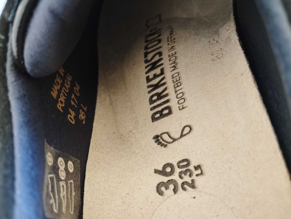 Нови обувки Birkenstock.