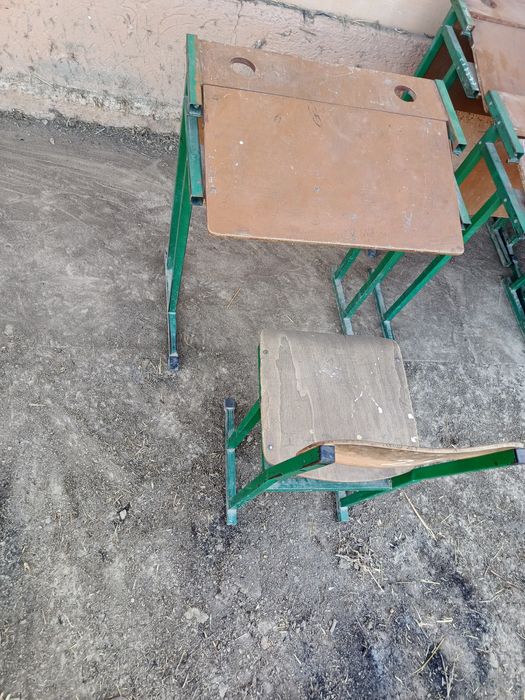 Bir kishilik dars parta stul