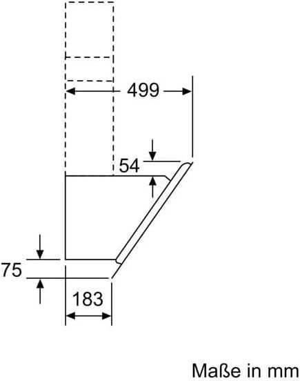 Аспиратор стенен SIEMENS lc67khm20 660 м³