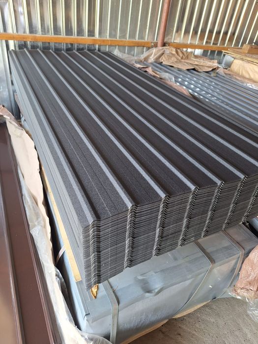 Tablă cutata colorată și zincată