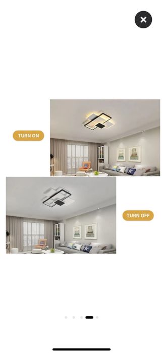 Полюлей с лед светлина