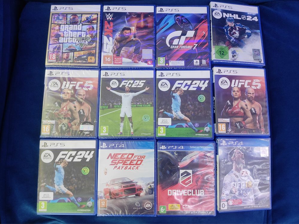 Продаем диски!! Ps5 Ps4