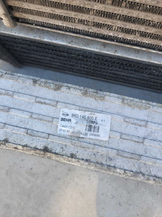 Radiator intercooler 2.7 3.0 Audi A4 B8 A5 Q5 A6 C7