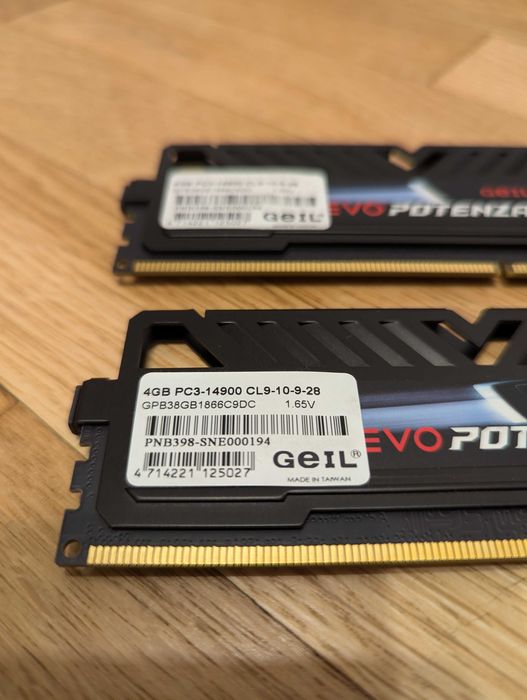 Памет 2x4GB DDR3 1866MHz, Geil EVO Potenza