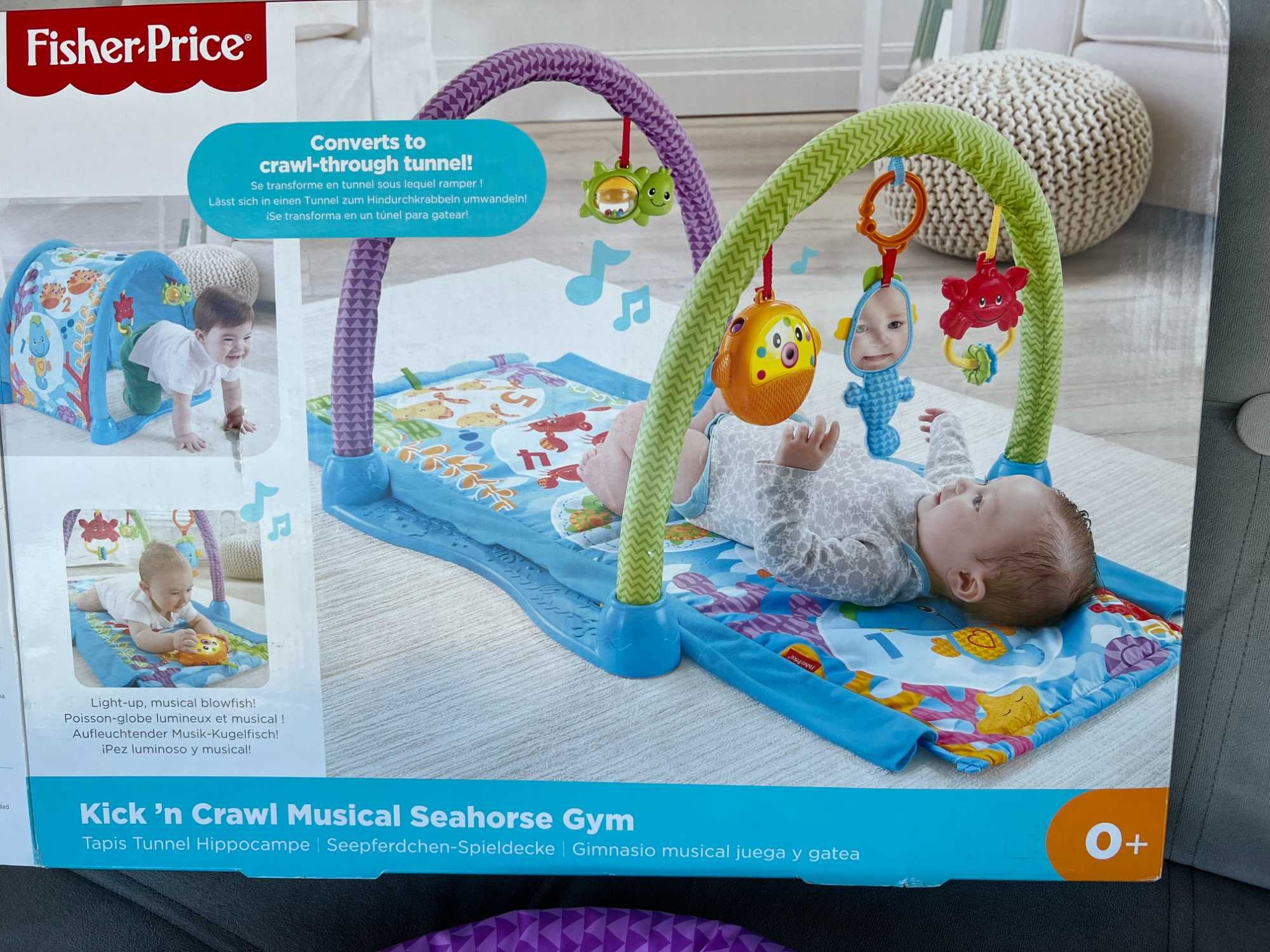 Активна гимнастика Fisher Price + подарък възглавничка на Fisher Price