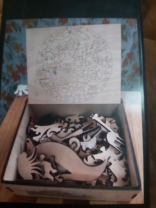 Пазлы Macro WOOD