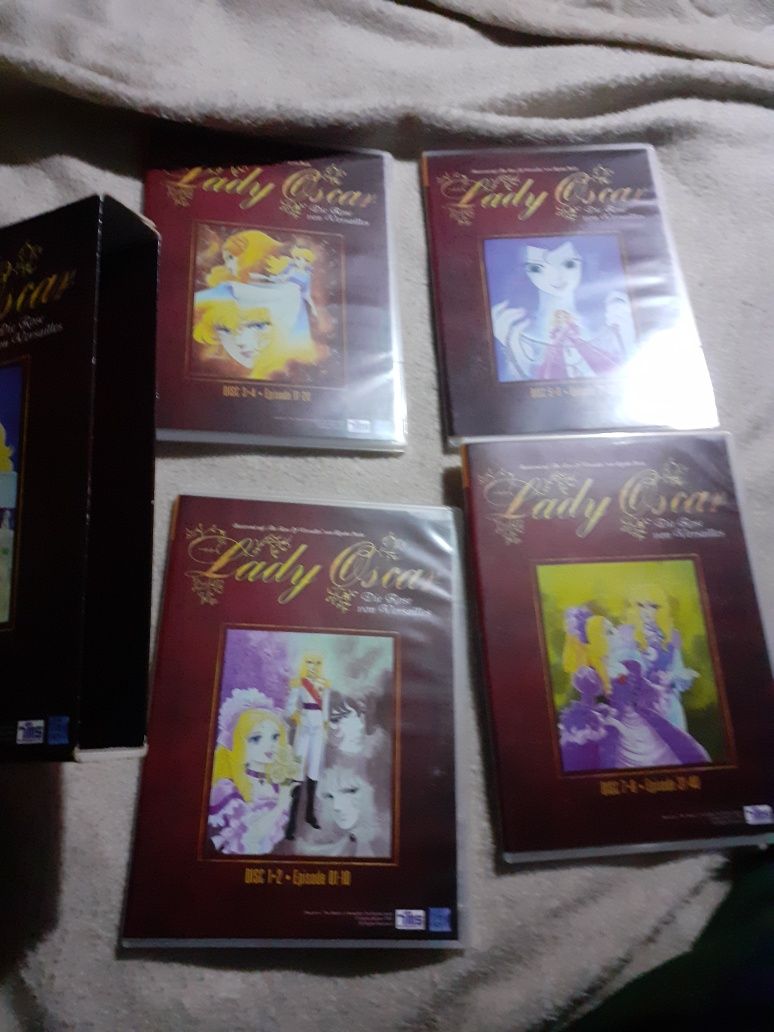 Manga,anime 8 DVD/Lady Oscar,Rose de Versailles în lb.germană