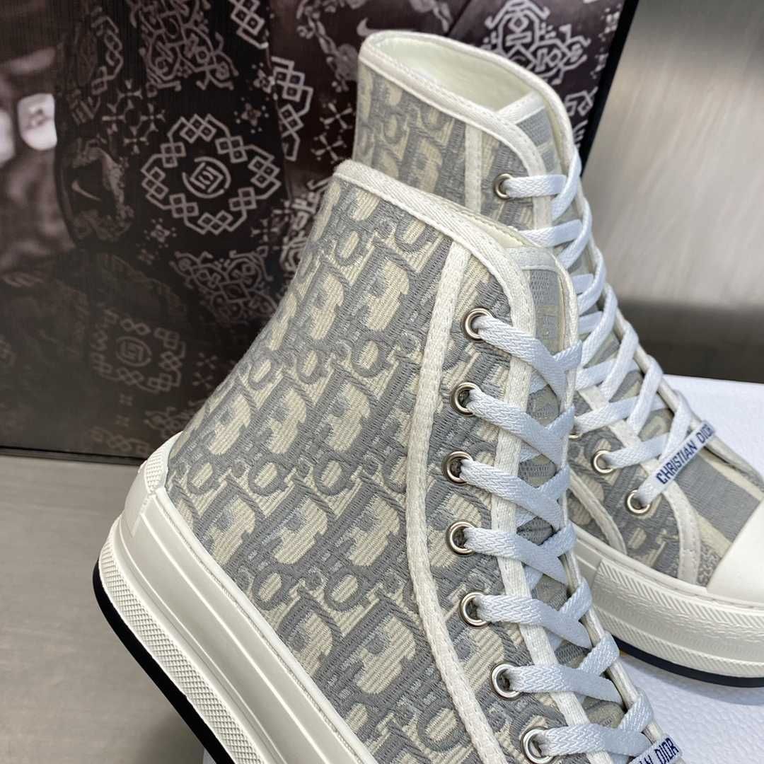 Adidasi tenisi Christian Dior Walk'n'Dior, gri, marimi 35-40