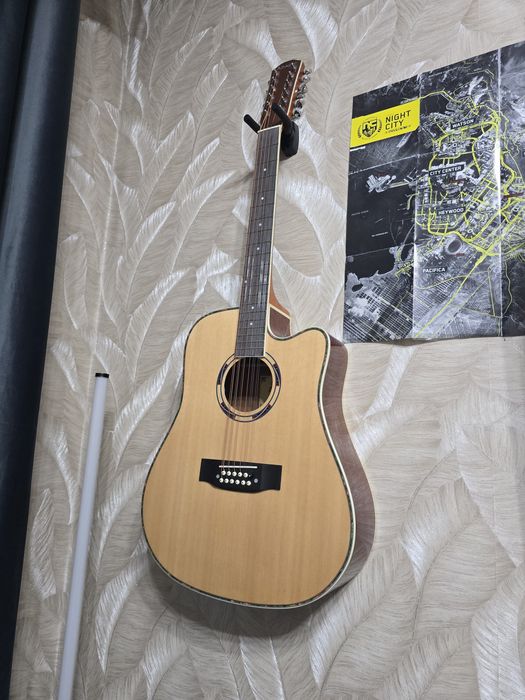 Гитара Adagio 12 струн + комбоусилитель Yamaha GA15II