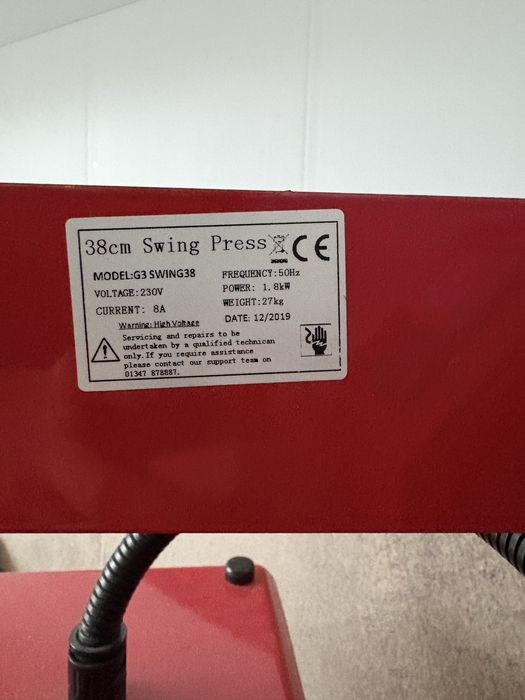 Преса за щампи 38х38