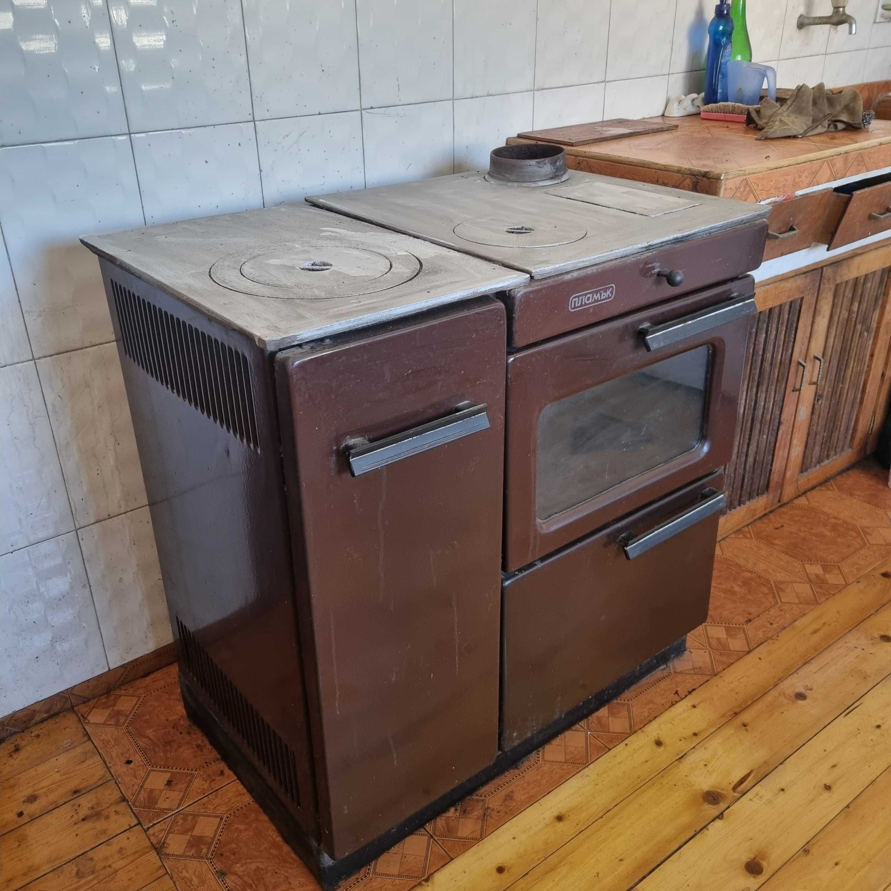 Готварска печка на твърдо гориво ПЛАМЪК