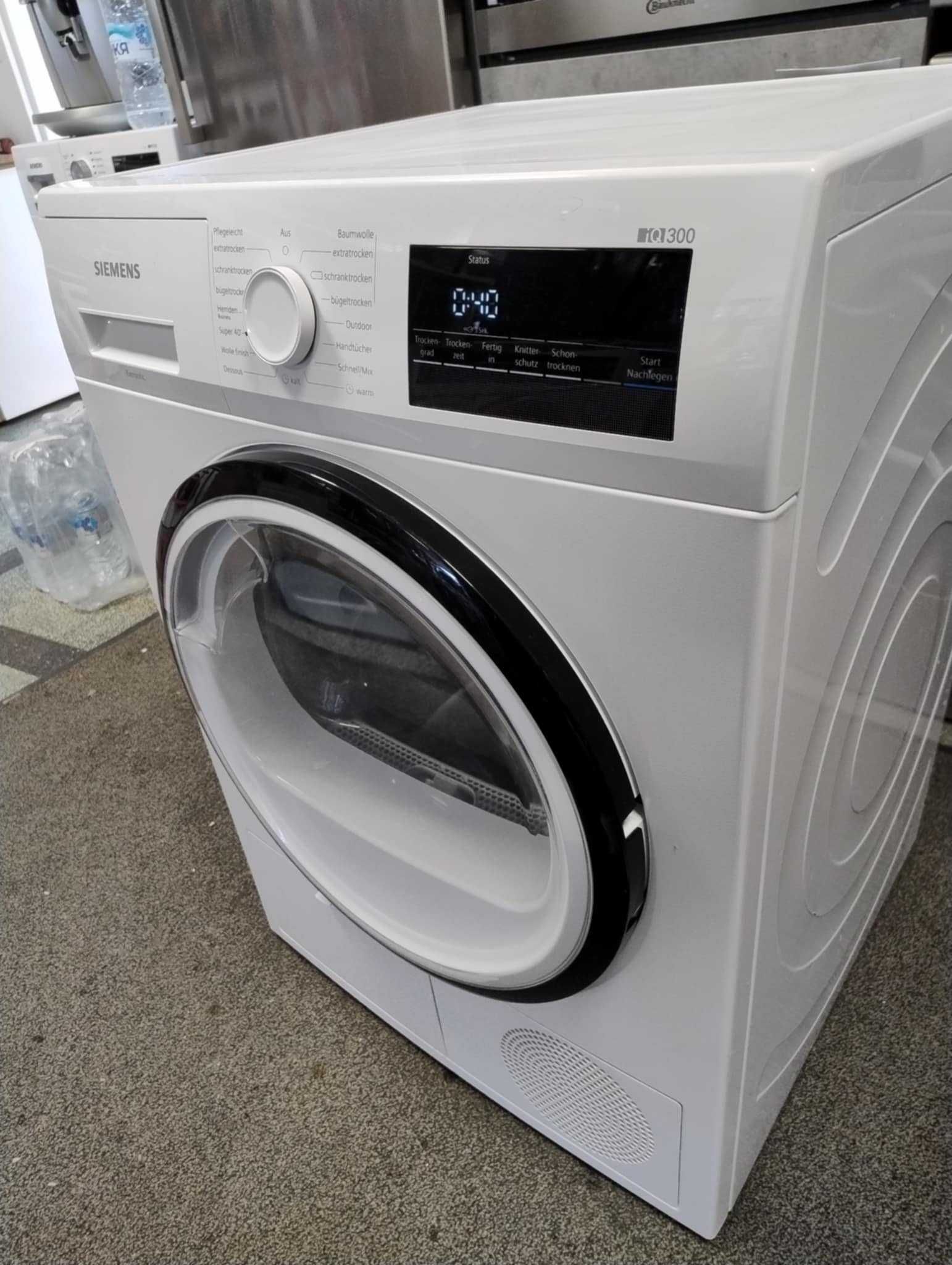 А++ Сушилня с термопомпа Siemens-Сименс iQ300 8 кг SoftDry