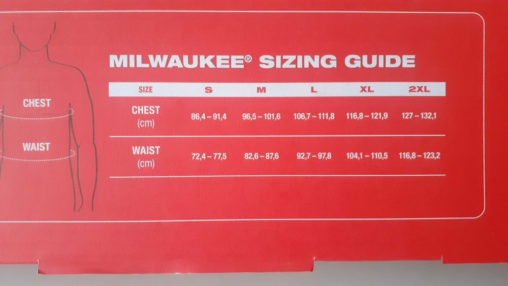 Vestã cu încãlzire Milwaukee Nou !!! 750 lei