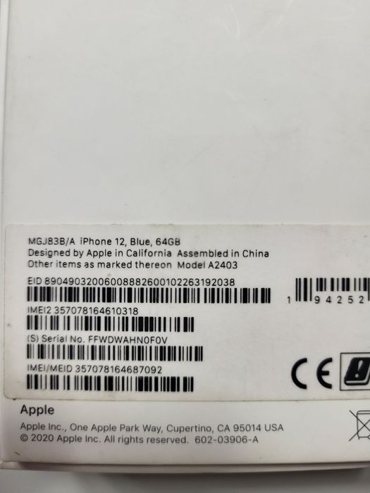Iphone 12 Blue Cutie Impecabil ca Nou poze reale