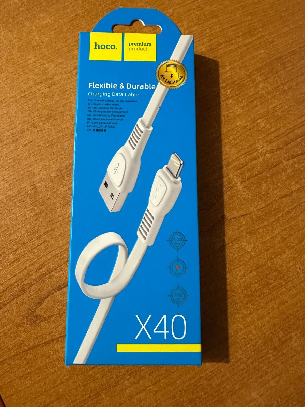 Cablu iphone hocoX40