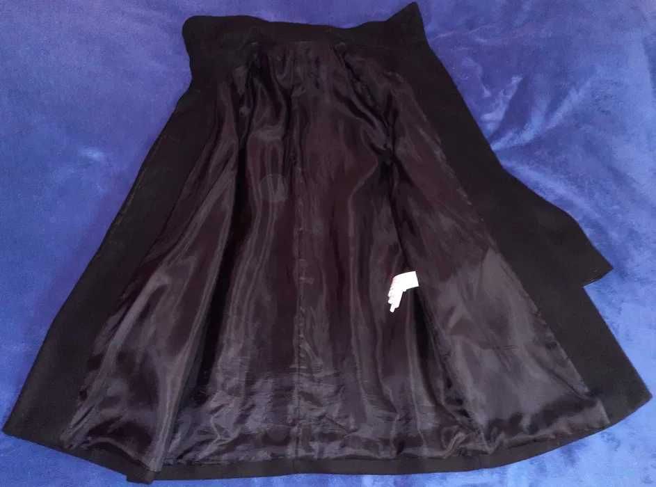 Palton ZARA, negru, marime S