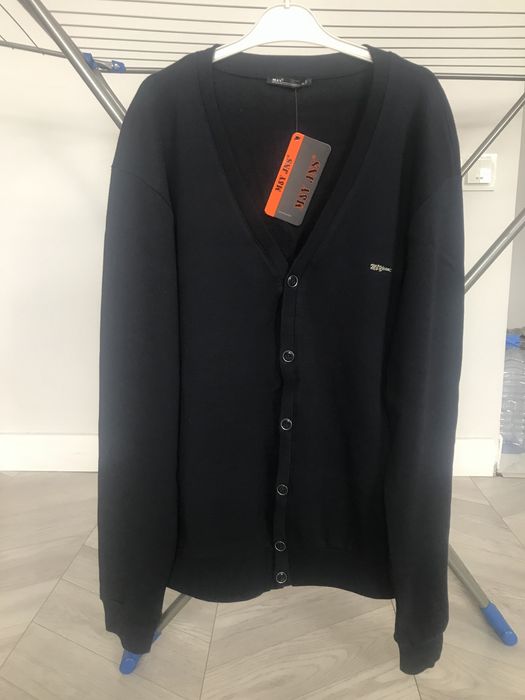 Школьная синяя кофта XL