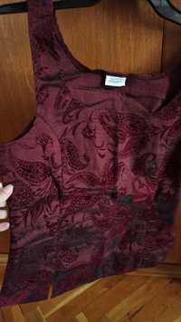 красива блуза в бордо / Burgundy blouse