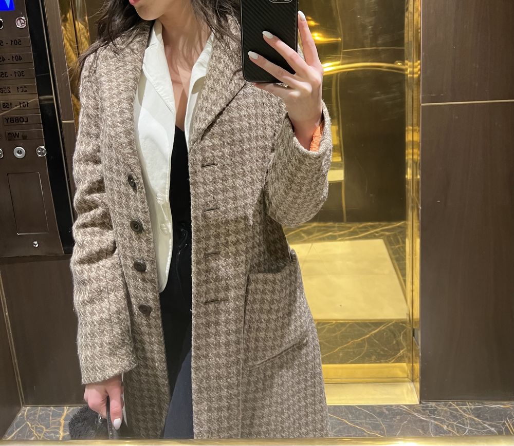 Палта Alpaca с естествен косъм лисица и палто zara