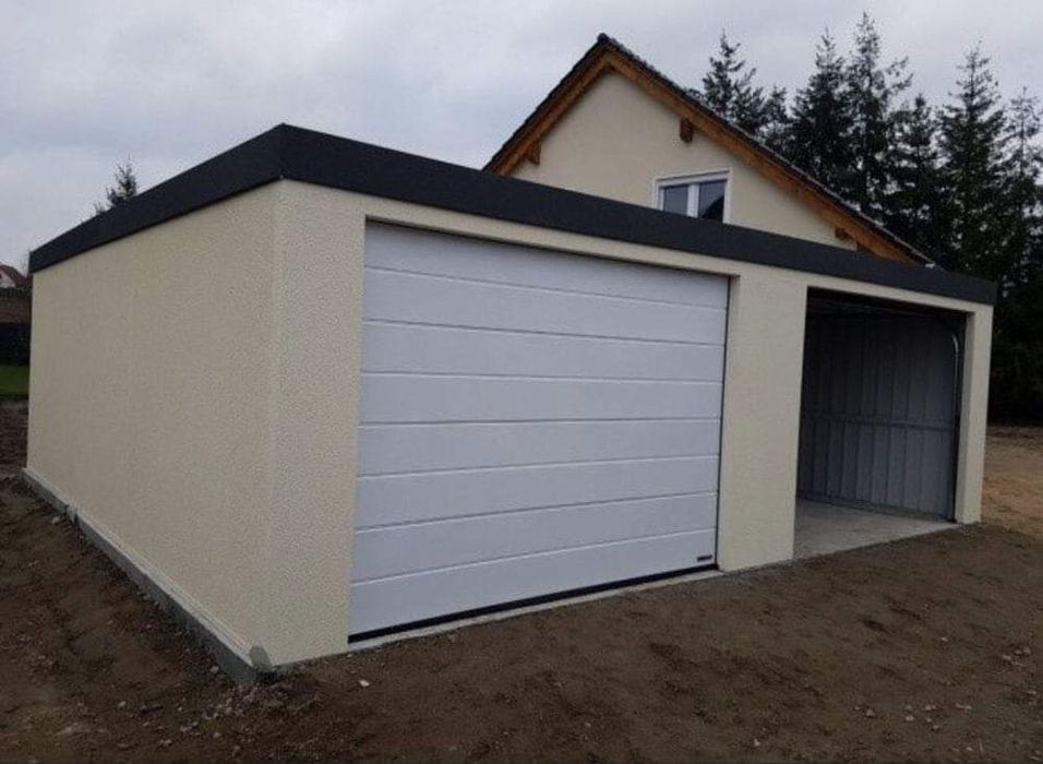 Garaj modular pe structura metalica 4 x 6m