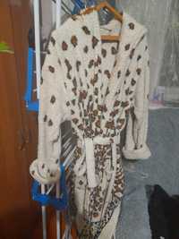 Продам махровый халат женский с тигром
