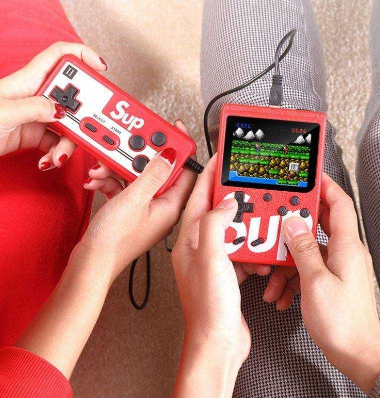 ТОП!! Конзола с 400 вградени игри + Джойстик, SUP GAME BOX
