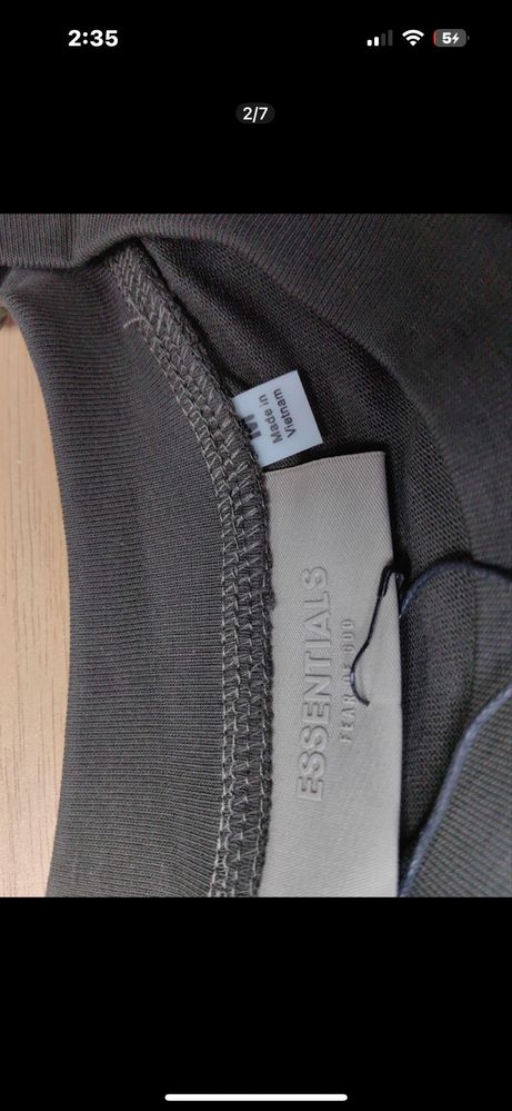 Esentials fear of god екип