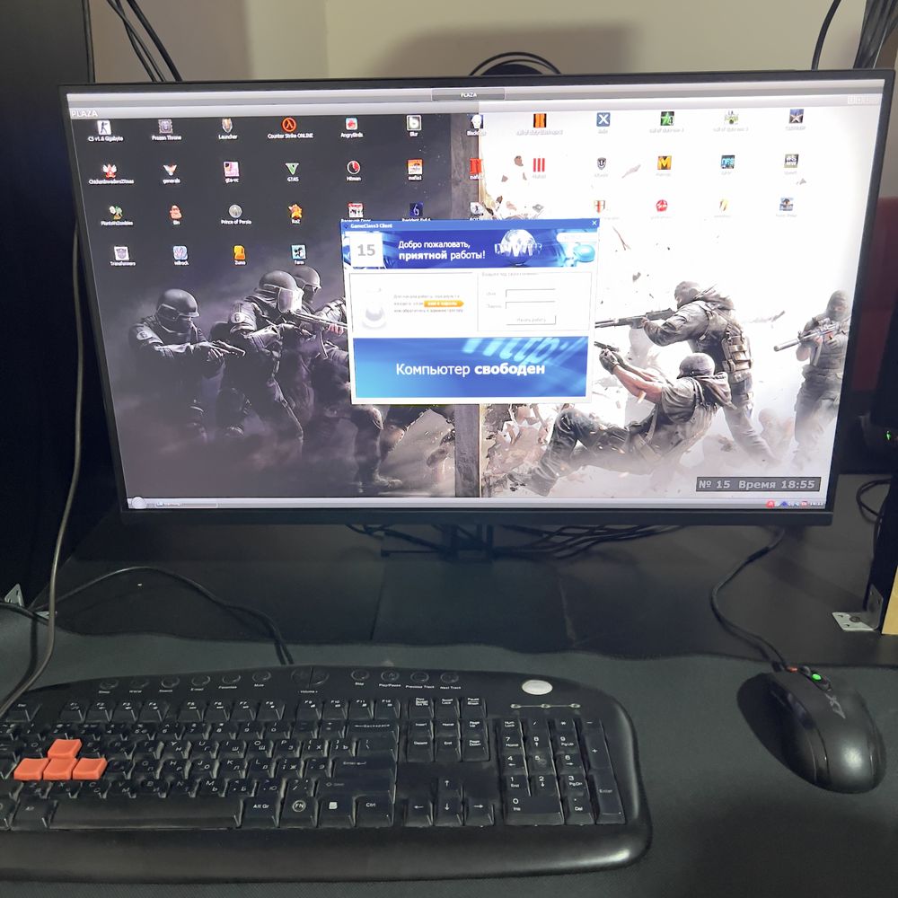 Game clubga 10 ta kompyuter