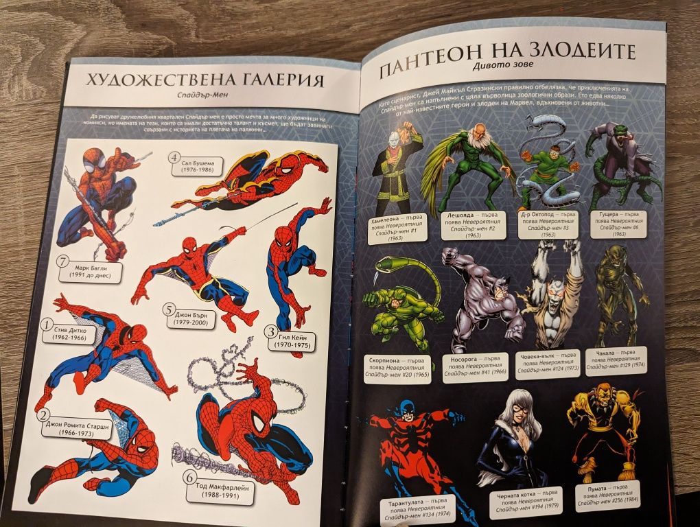 Книга Комикс Spiderman Спайдърмен