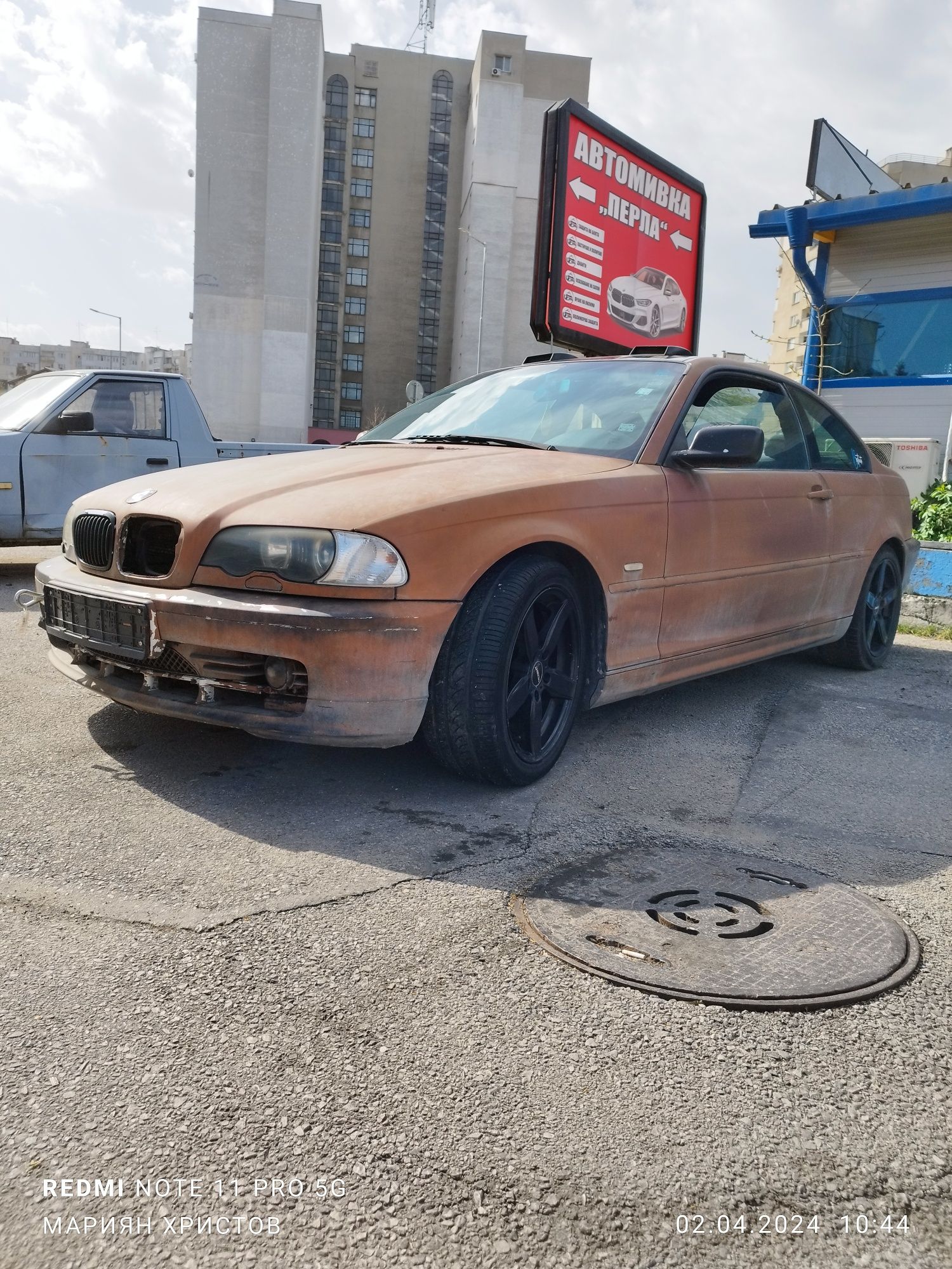 BMW E46  купе 2.0 бензин 143к.с