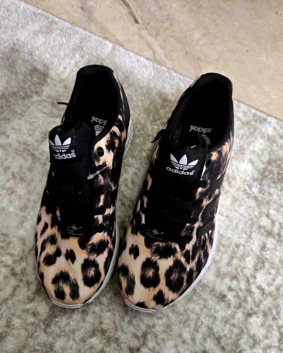 Дамски маратонки Adidas Zx Flux K Leopard