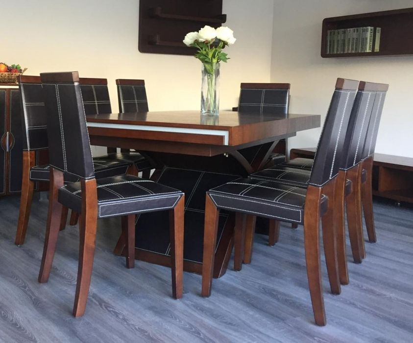 Set dining lemn masiv