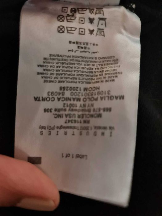 Поло тениска Moncler 100 % оригинал