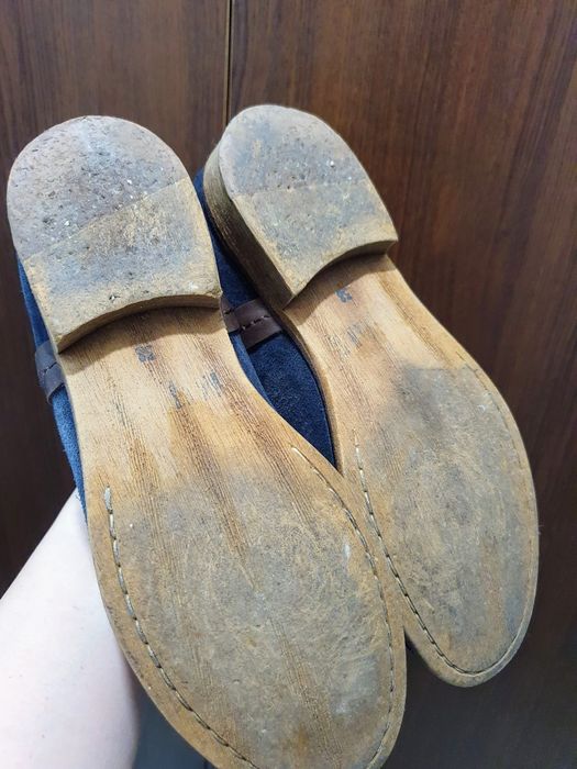 Ghete piele întoarsă Mustang 38