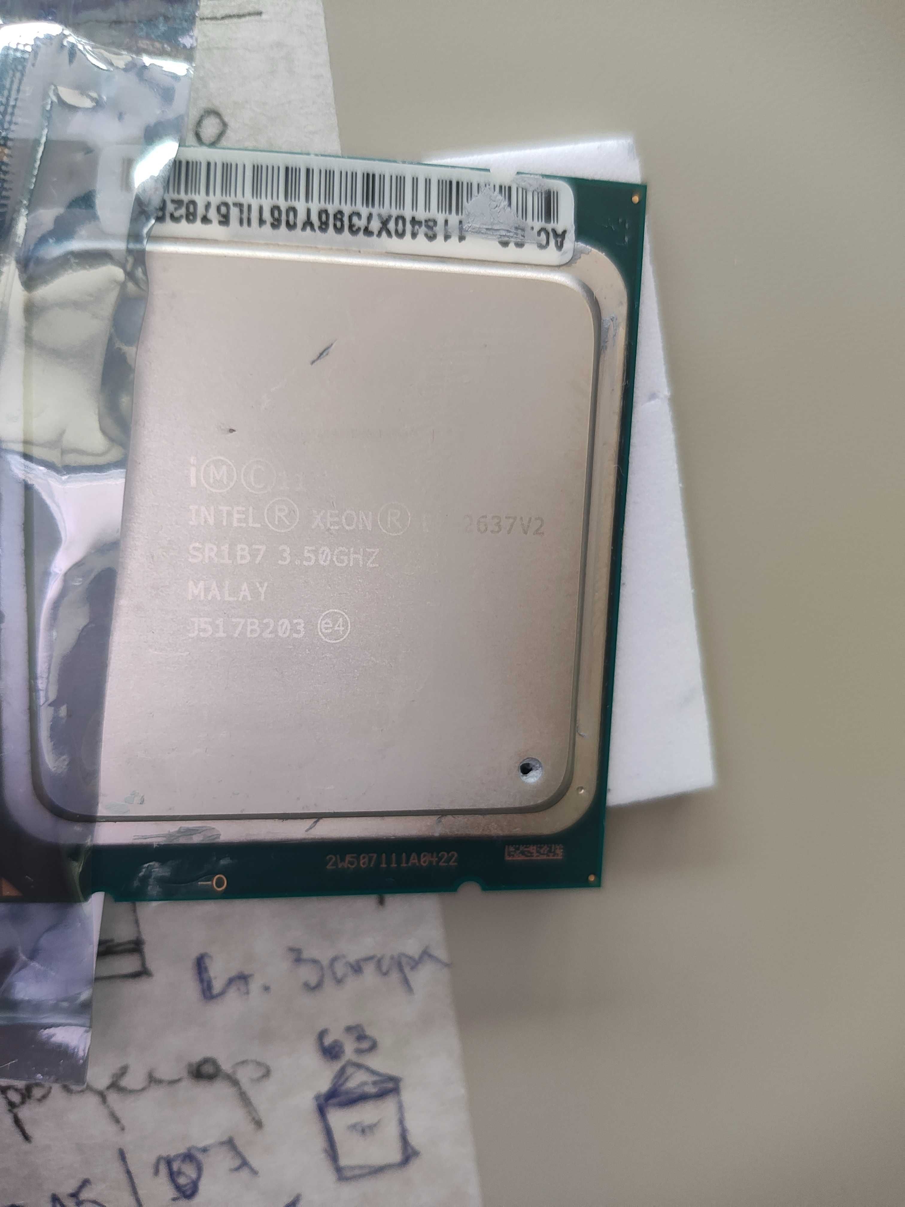 Продавам два процесора xeon Intel Xeon E5 2637 V2 i11