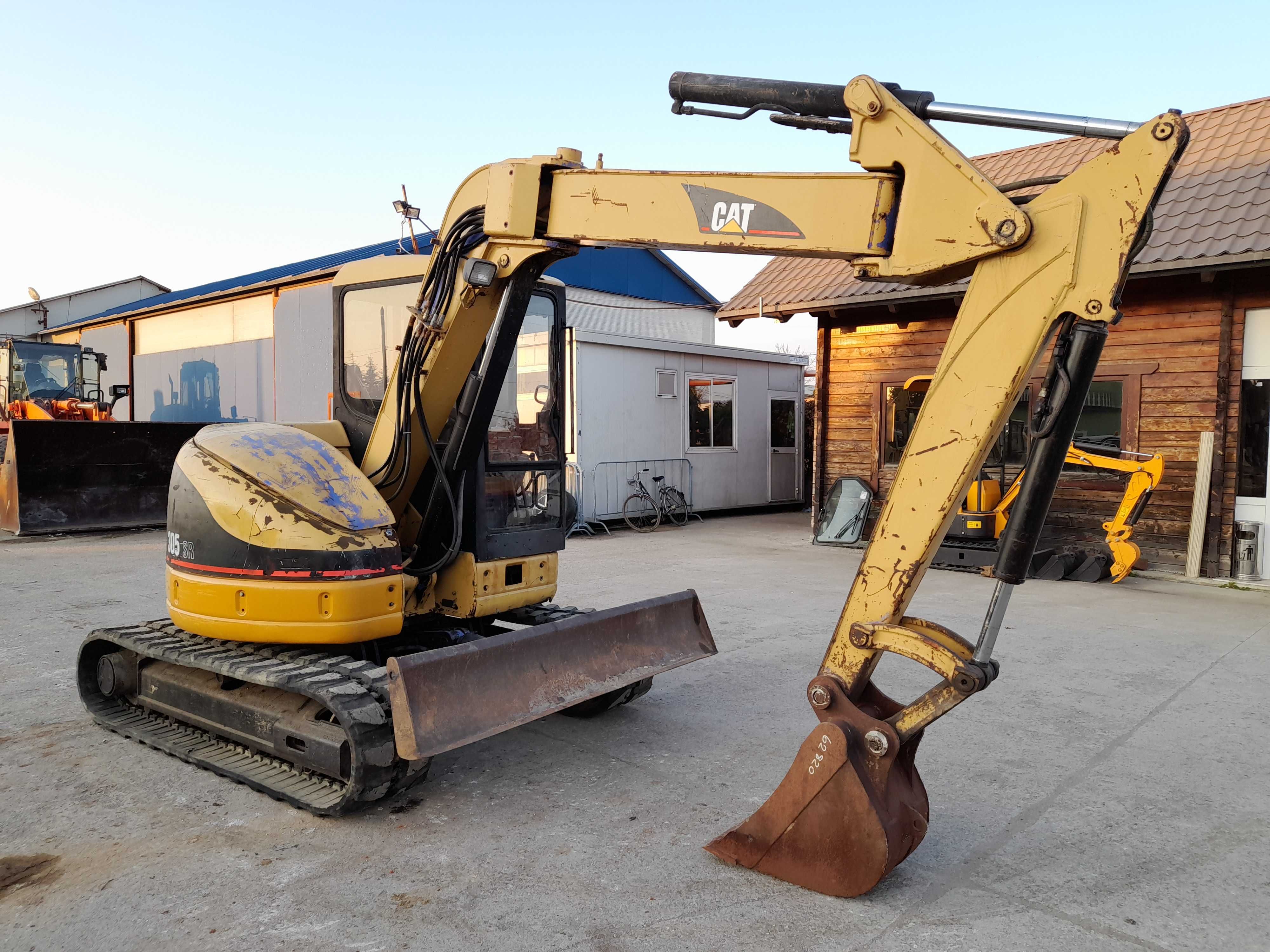 Miniexcavator Caterpillar 305 SR ,  2005