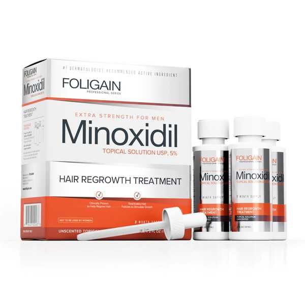 Vand Minoxidil Foligain 5%,  Tratament certificat pentru alopecie