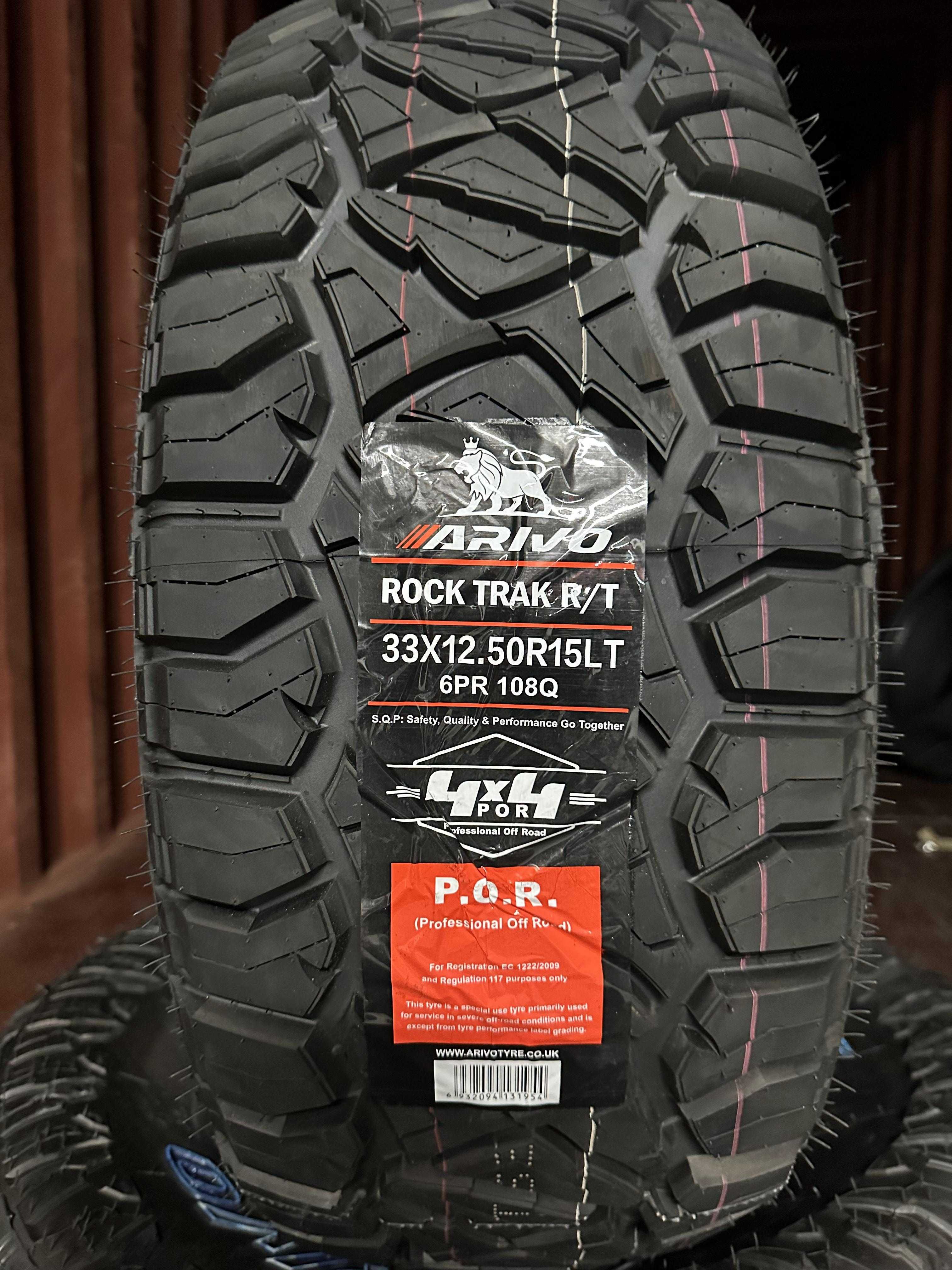 Нови джипови гуми ARIVO ROCK TRAK R/T 33X12.50R15LT 108Q НОВ DOT